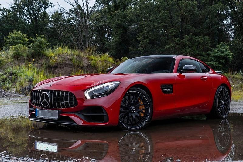 Rot Gebraucht 2019 Mercedes AMG GT S AMG Coupé | 99.000 € (Fairer Preis) - Bild 1/4