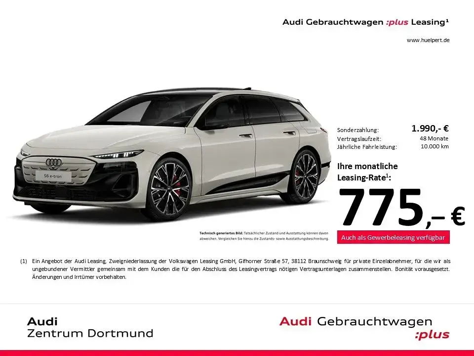 Gebraucht Audi S6 e-tron Sport 369 kW (503 PS) 2025 Beige Limousine