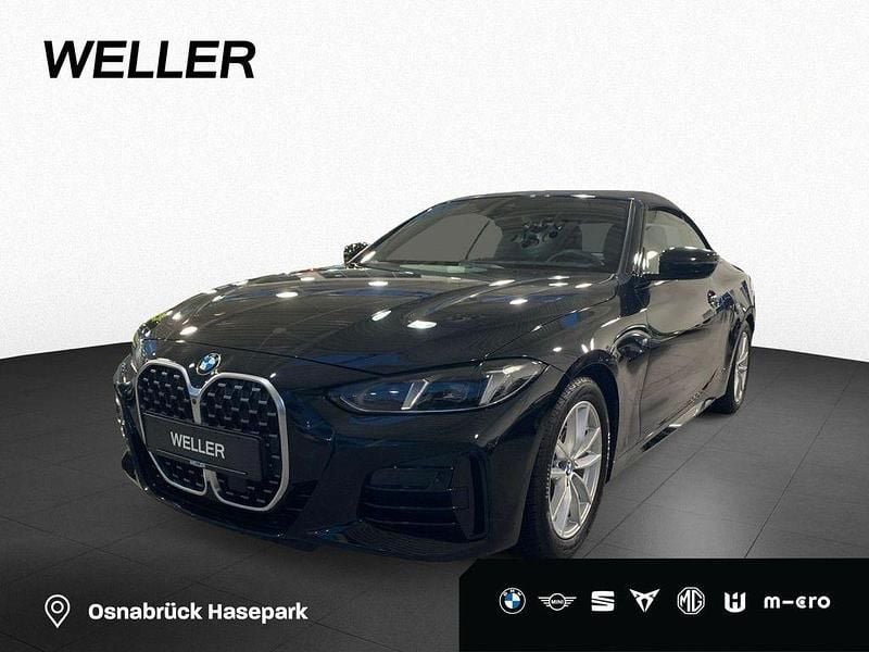 Schwarz Gebraucht 2025 BMW 420 M Sport Cabrio | 45.990 € (Guter Preis) - Bild 1/4