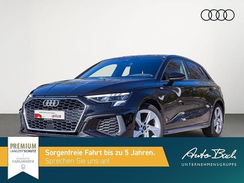 Brugt Audi A3 S-Line 150 HK (110 kW) 2024 Sort Sedan