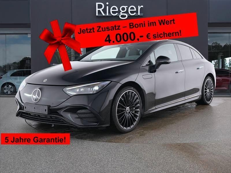 Schwarz Gebraucht 2024 Mercedes EQE300 Night Limousine | 53.639 € (Teuer) - Bild 1/4