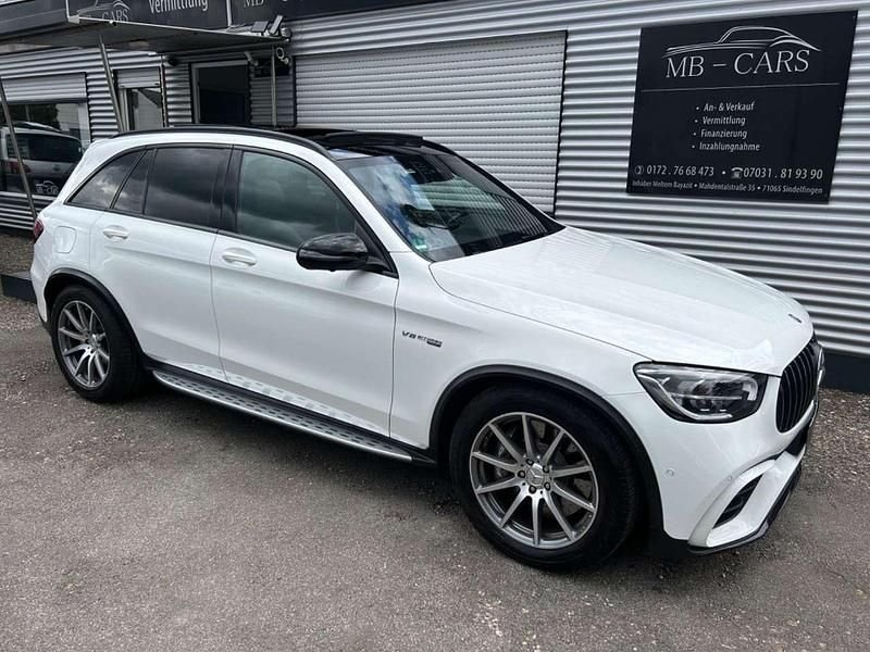 Polarweiss unilack Gebraucht 2019 Mercedes GLC63 AMG AMG SUV | 51.990 € (Etwas zu teuer) - Bild 1/4