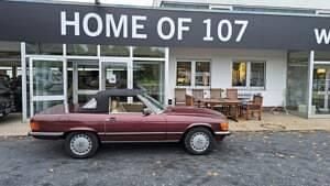 Gebraucht Mercedes 560 230 PS (169 kW) 1987 Rot Cabrio