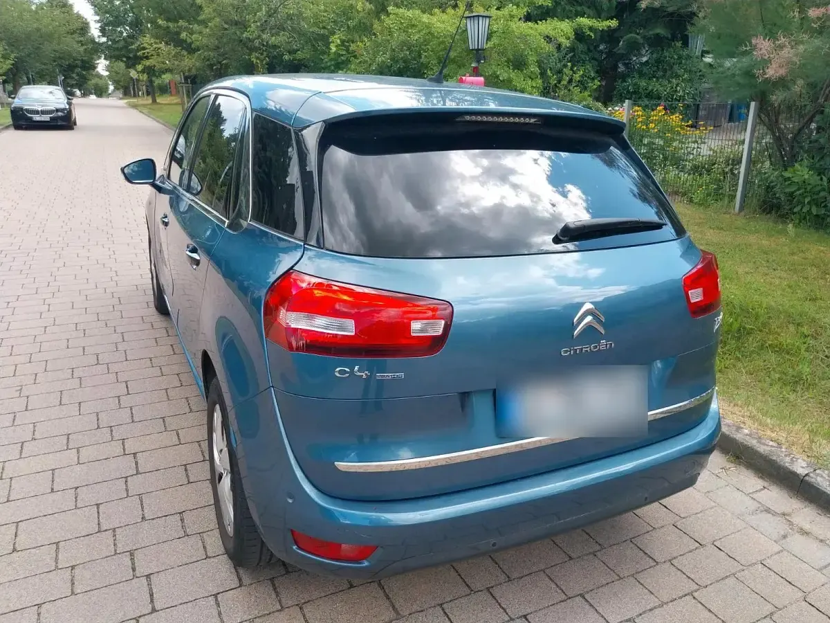 Gebraucht Citroën C4 Picasso 120 PS (88 kW) 2015 Blau Van / Kleinbus