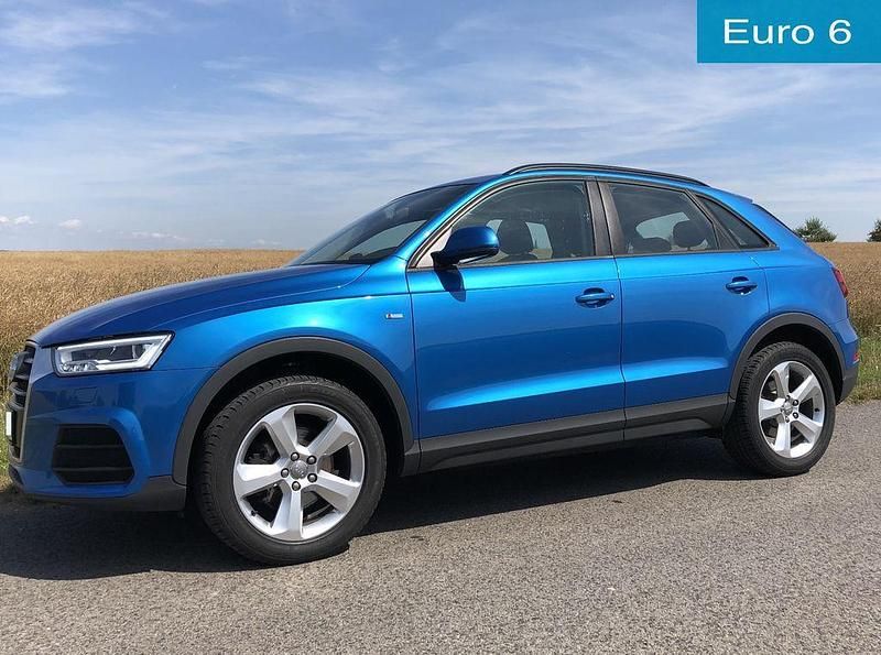 Blau Gebraucht 2015 Audi Q3 Design SUV | 15.500 € (Fairer Preis) - Bild 1/4