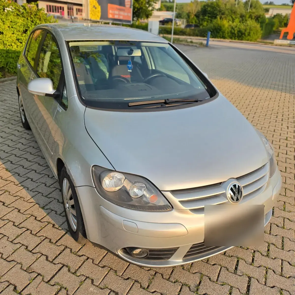 Gebraucht VW Golf Plus Cross Edition 80 PS (58 kW) 2007 Silber Van / Kleinbus