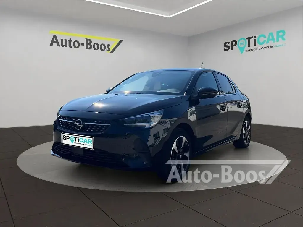 Gebraucht Opel Corsa-e Elegance 100 kW (136 PS) 2023 Karbon schwarz metallic (metallic) Kleinwagen