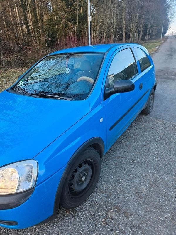 Gebraucht Opel Corsa 60 PS (44 kW) 2002 Blau Kleinwagen