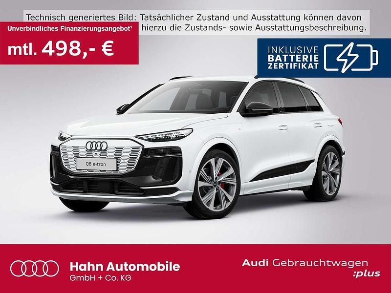 Gebraucht Audi Q6 e-tron S-Line 225 kW (306 PS) 2025 Gletscherweiß metallic SUV