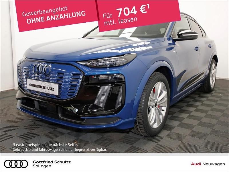 Blau Neu 2025 Audi Q6 Sportback e-tron Sport SUV | 75.950 € (Teuer) - Bild 1/4