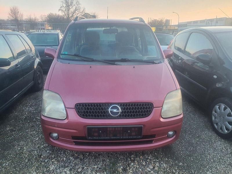 Rot Gebraucht 2001 Opel Agila Comfort Kleinwagen | 1.490 € (Fairer Preis) - Bild 1/4