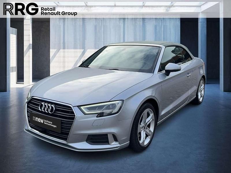 Silber Gebraucht 2018 Audi A3 Cabriolet Sport Cabrio | 19.990 € (Fairer Preis) - Bild 1/3