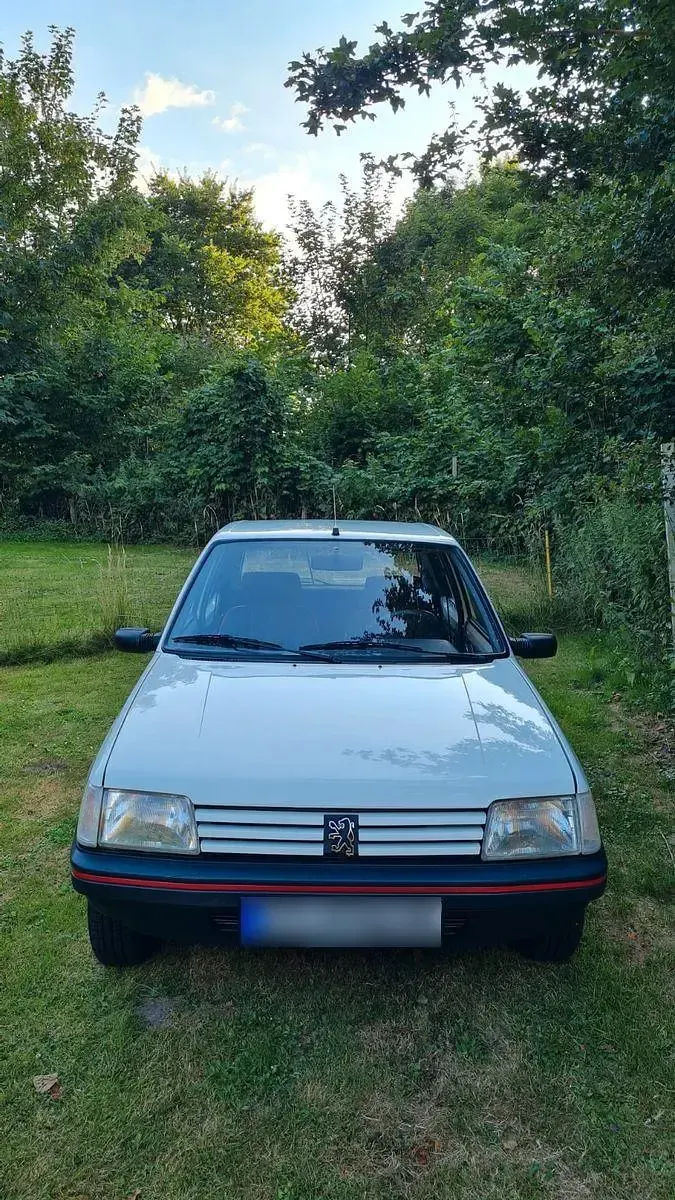 Gebraucht Peugeot 205 60 PS (44 kW) 1990 Weiß Limousine