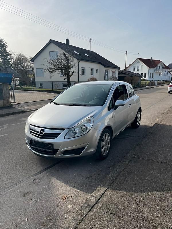 Gebraucht Opel Corsa 80 PS (58 kW) 2009 Silber Kleinwagen