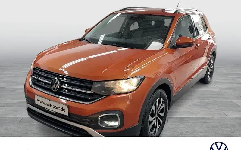 Usado VW T-Cross Active 110 CV (80 kW) 2022 Naranja SUV