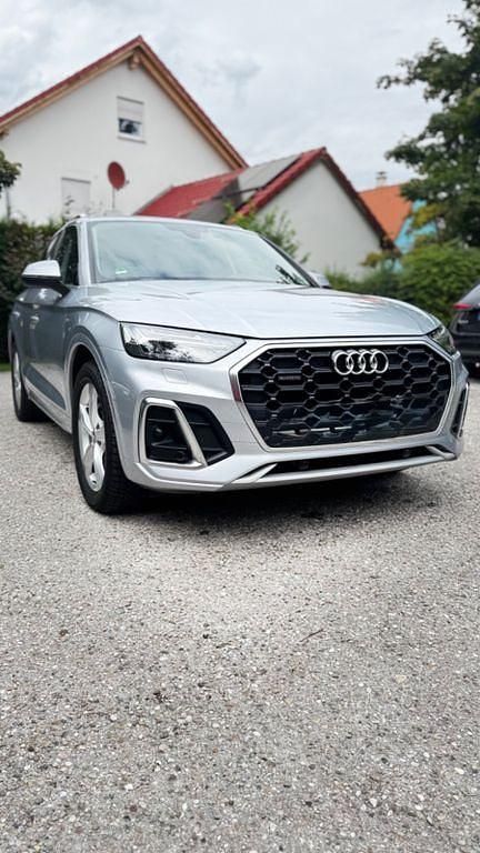 Gebraucht Audi Q5 S-Line 204 PS (150 kW) 2021 Silber SUV