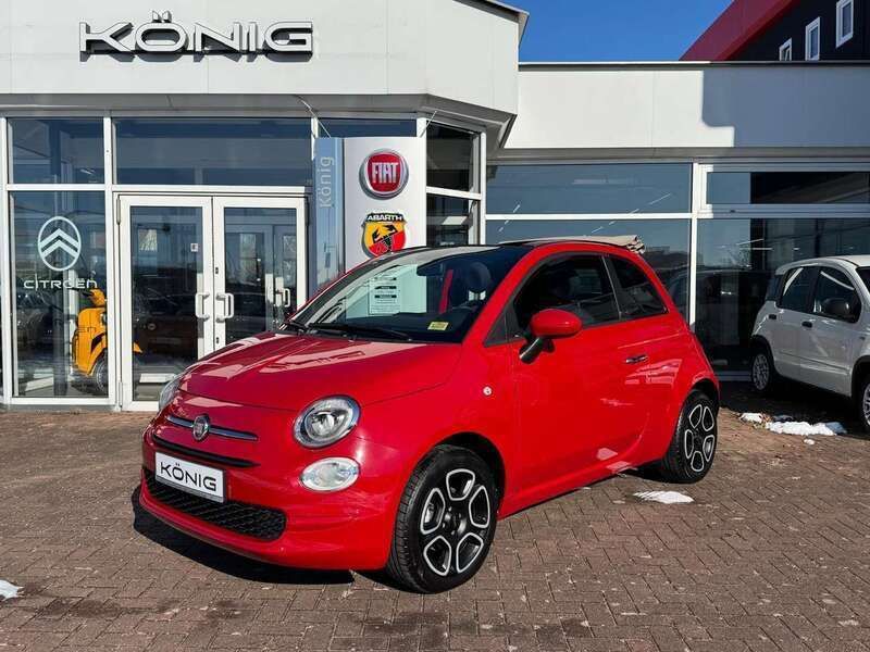 Passione rot (5cj) Gebraucht 2023 Fiat 500C Club Cabrio | 12.997 € (Guter Preis) - Bild 1/4