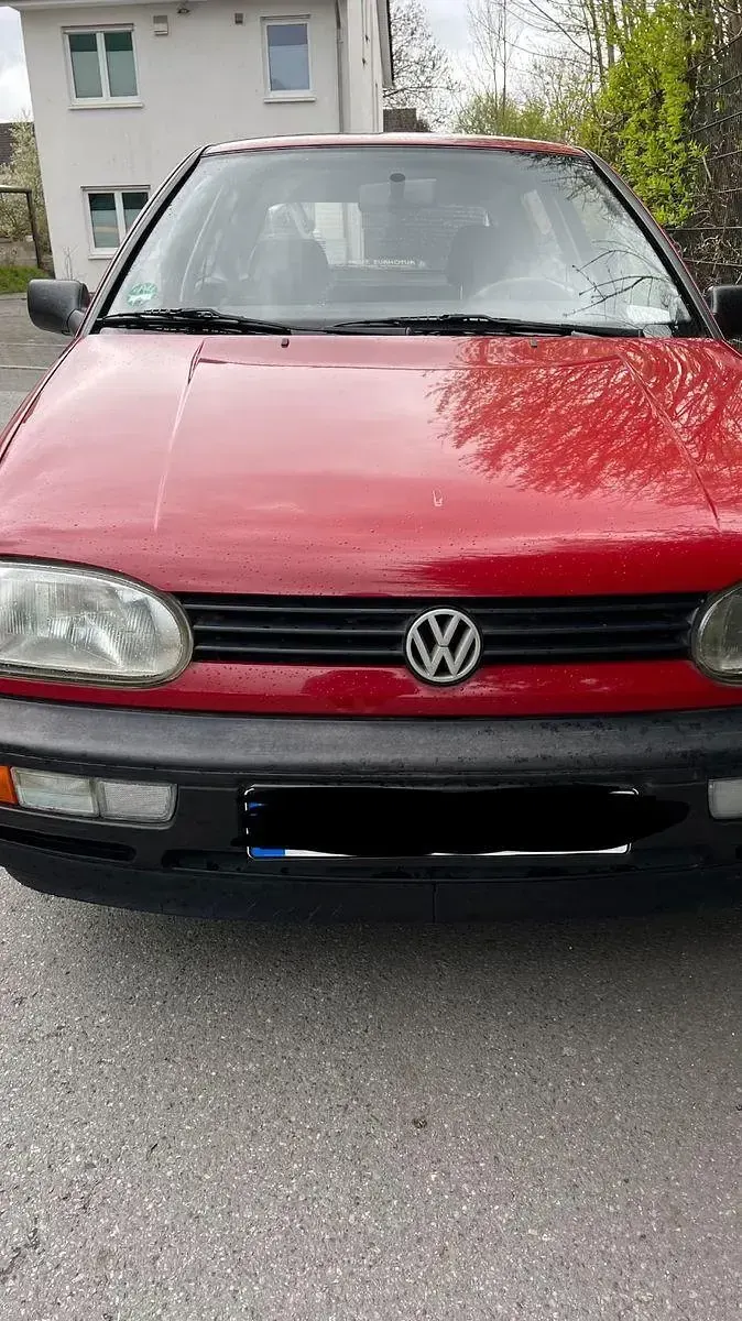 Brugt VW Golf III 60 HK (44 kW) 1995 Rød Hatchback