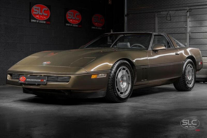 Grün Gebraucht 1986 Corvette C4 Cabrio | 14.890 € - Bild 1/4