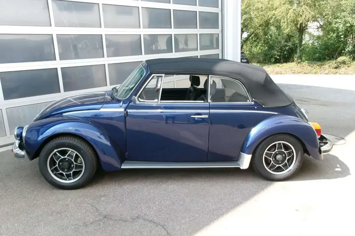 Gebraucht VW Käfer 65 PS (47 kW) 1977 Blau Cabrio