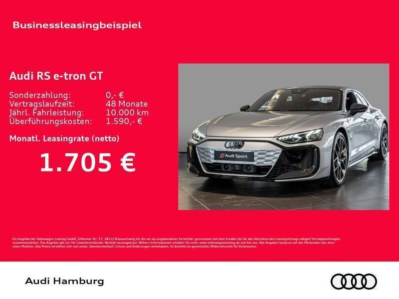 Silber Neu 2025 Audi RS e-tron GT Sport Limousine | 176.142 € (Superpreis) - Bild 1/2