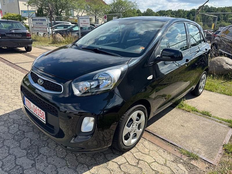 Gebraucht Kia Picanto 67 PS (49 kW) 2017 Schwarz Kleinwagen