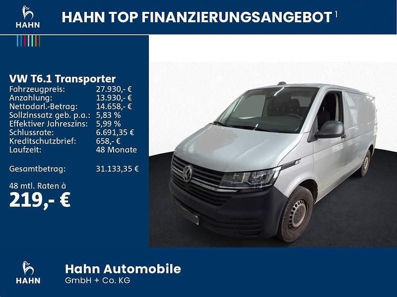 Gebraucht VW T6.1 110 PS (80 kW) 2021 Silber Van