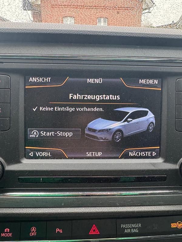 Usata Seat Leon 150 CV (110 kW) 2014 Rosso Berlina