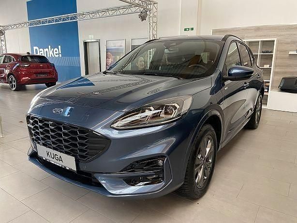 Blau Gebraucht 2024 Ford Kuga ST-Line X SUV | 37.989 € (Etwas zu teuer) - Bild 1/4