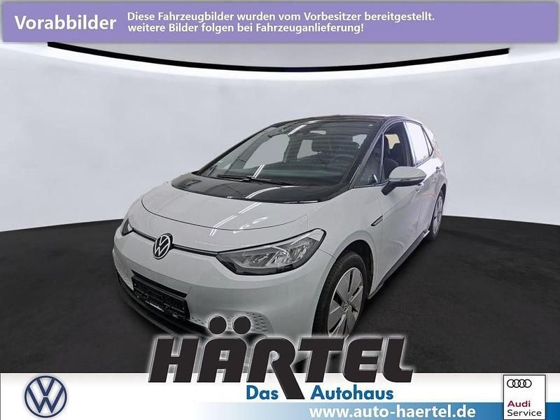 Gebraucht VW ID.3 Pure 110 kW (150 PS) 2022 Gletscherweiss (white), metallic Kleinwagen