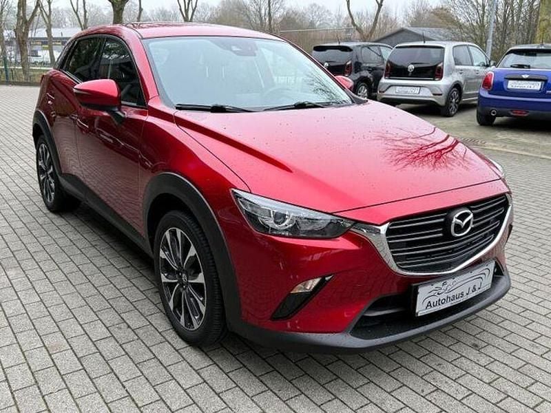 Gebraucht Mazda CX-3 Ad'Vantage 121 PS (88 kW) 2021 Rot SUV