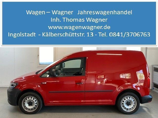 Kirschrot Gebraucht 2018 VW Caddy Van / Kleinbus | 16.980 € (Guter Preis) - Bild 1/4