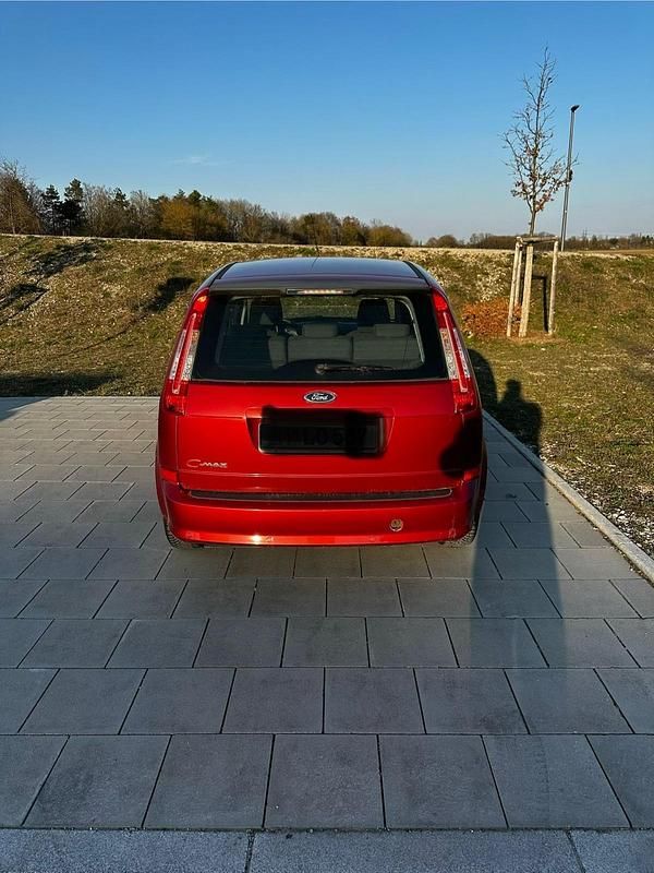 Gebraucht Ford C-MAX 125 PS (91 kW) 2007 Rot Van / Kleinbus