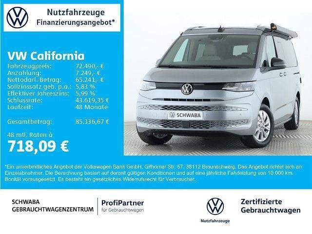 Silber Gebraucht 2025 VW California Beach Van | 72.490 € (Fairer Preis) - Bild 1/4