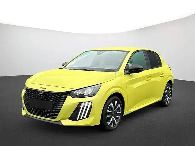 Gebraucht Peugeot 208 Active 101 PS (74 kW) 2024 Farbe aguedagelb/typ aussenverkleidung metalliclackierung Kleinwagen