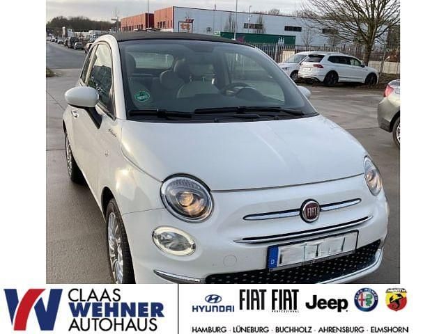 Gelato weiss) (weiss Gebraucht 2021 Fiat 500C Dolcevita Cabrio | 12.900 € (Guter Preis) - Bild 1/4
