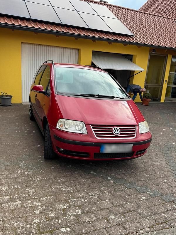 Gebraucht VW Sharan 116 PS (85 kW) 2007 Rot Van / Kleinbus