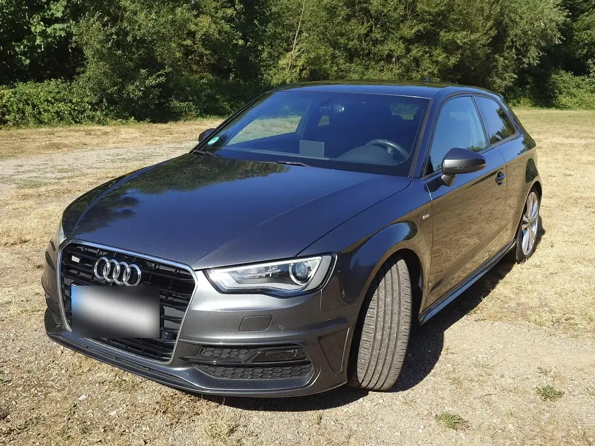 Gebraucht Audi A3 S-Line 122 PS (89 kW) 2013 Grau Limousine