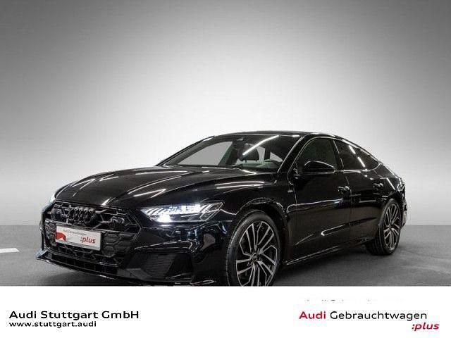 Mythosschwarz metallic Gebraucht 2024 Audi A7 Sportback Ambiente Kleinwagen | 61.920 € (Fairer Preis) - Bild 1/4