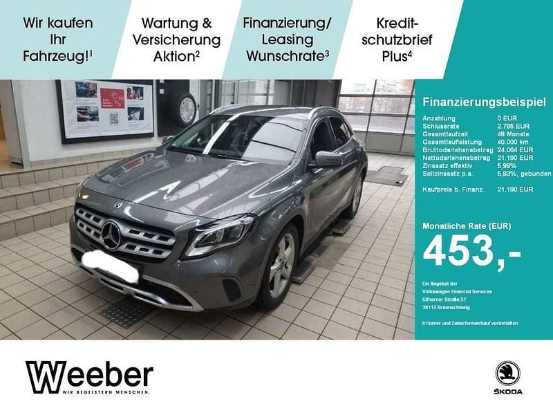 Mountaingrau met. (metallic) Gebraucht 2019 Mercedes GLA180 SUV | 21.190 € (Fairer Preis) - Bild 1/4