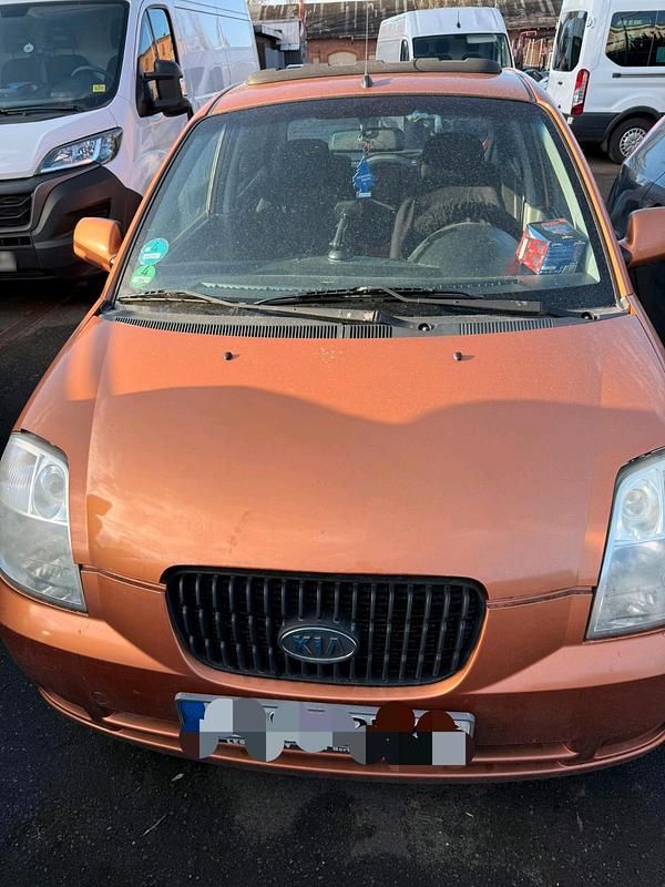 Gebraucht Kia Picanto 2005 Orange Kleinwagen