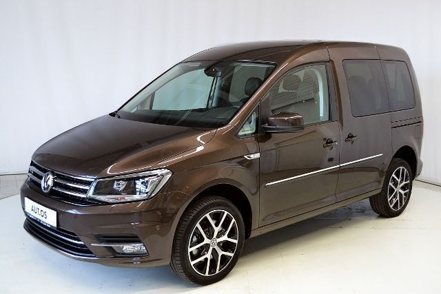Gebraucht VW Caddy Highline 150 PS (110 kW) 2016 Braun metallic Van / Kleinbus