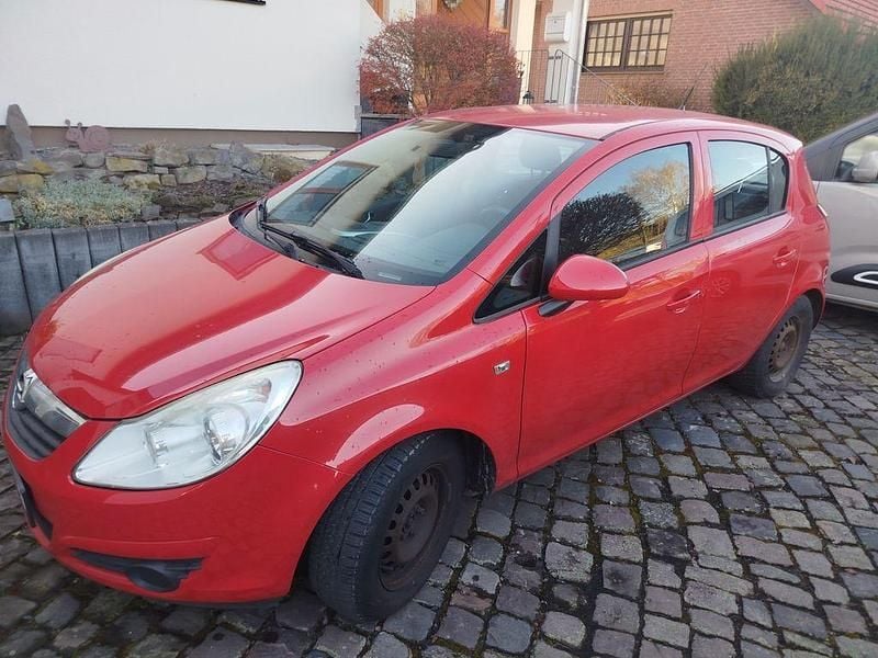 Gebraucht Opel Corsa 60 PS (44 kW) 2009 Rot Kleinwagen