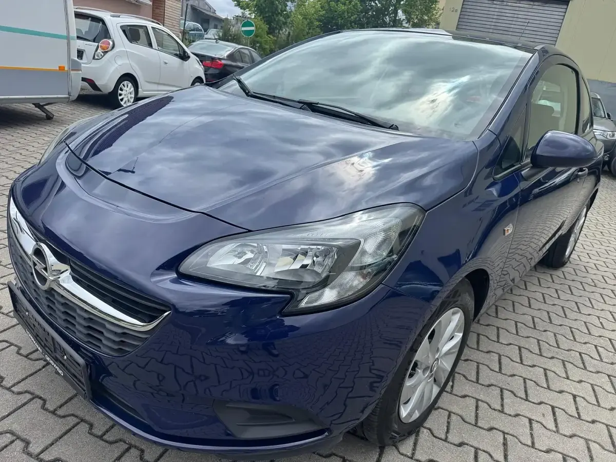 Gebraucht Opel Corsa Selection 75 PS (55 kW) 2015 Blau Kleinwagen