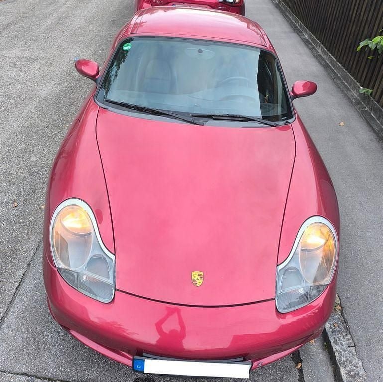 Second-hand Porsche Boxster 228 CP (167 kW) 2003 Roșu Cabrio