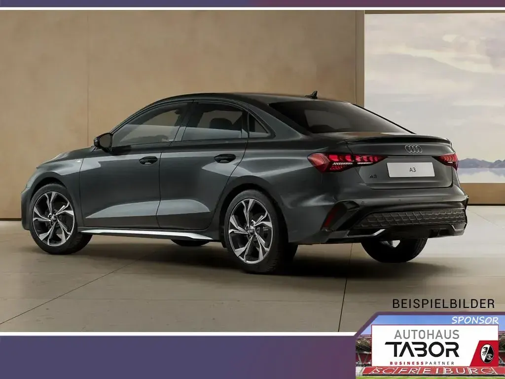 Neu Audi A3 S-Line 150 PS (110 kW) 2026 Grau Limousine