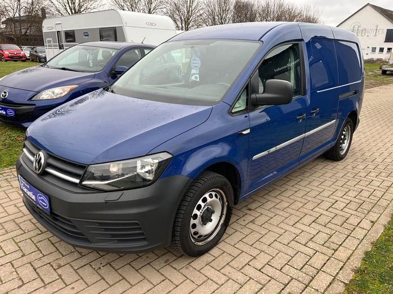 Usata VW Caddy 150 CV (110 kW) 2018 Blu Monovolume