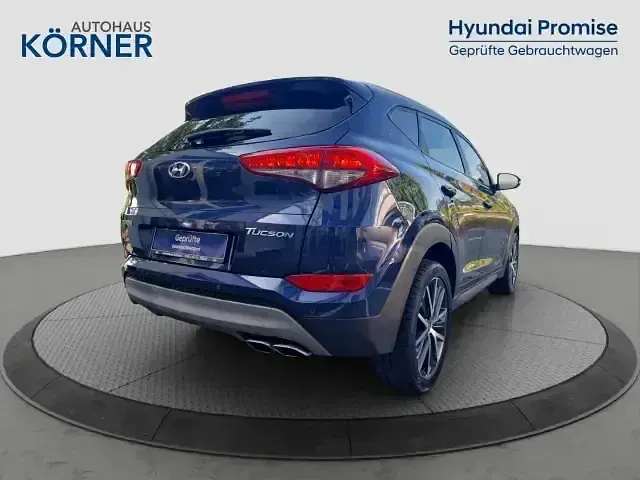 Gebraucht Hyundai Tucson Passion 177 PS (130 kW) 2018 Blau SUV
