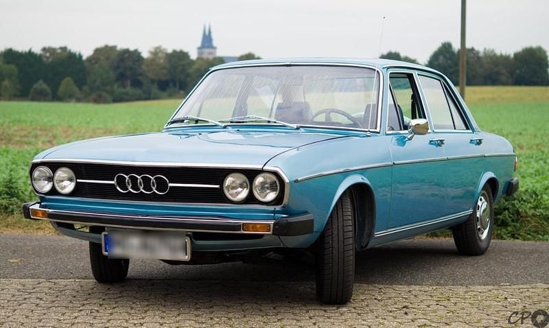 Blau Gebraucht 1976 Audi 100 Limousine | 19.500 € - Bild 1/3