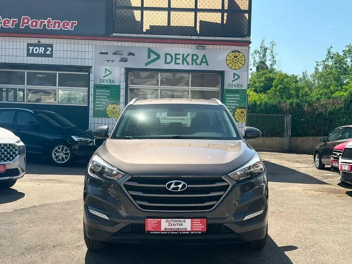 Gebraucht Hyundai Tucson Classic 132 PS (97 kW) 2018 Braun SUV